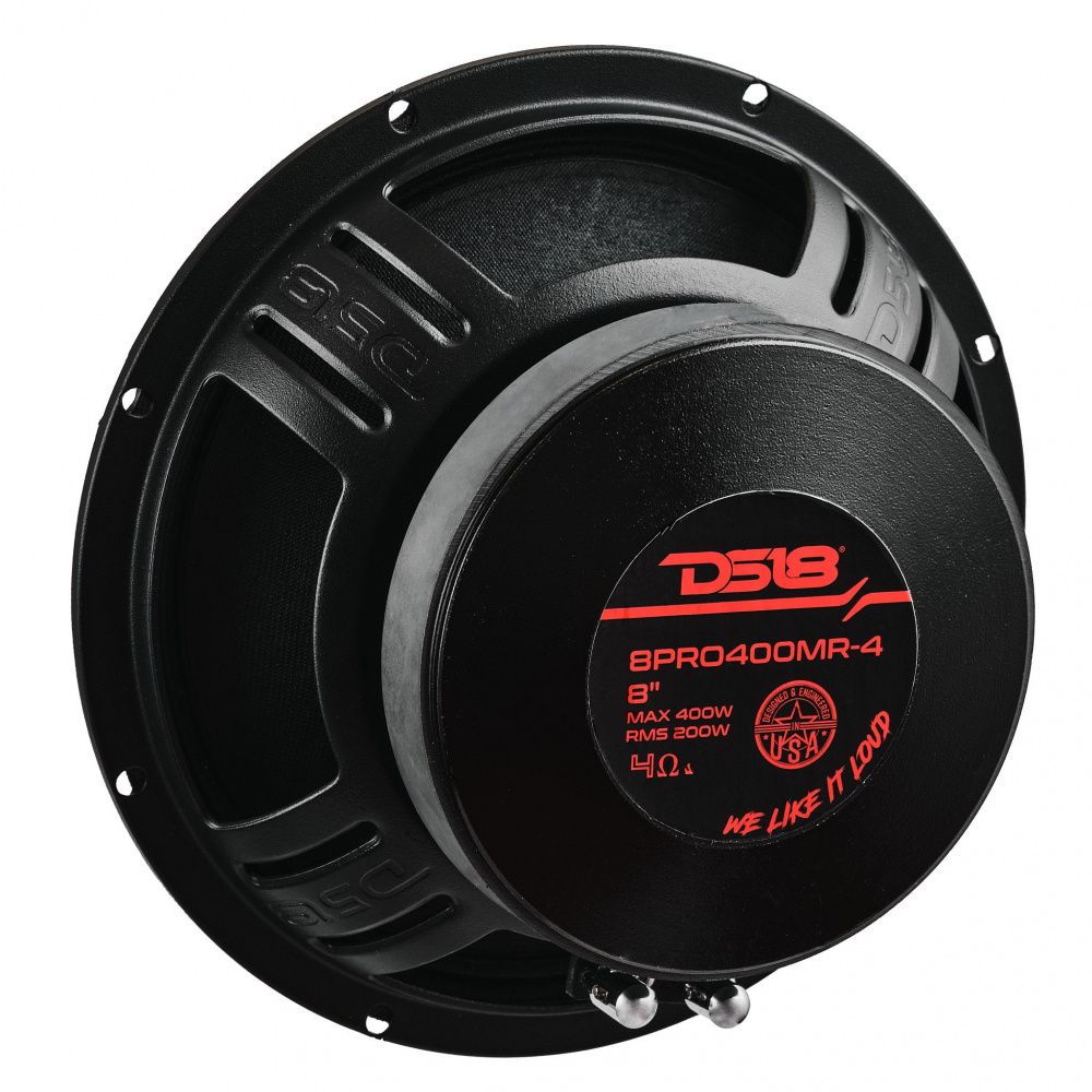 4-pak DS18 8PRO400MR-4, 8-calowy bas/średni bas