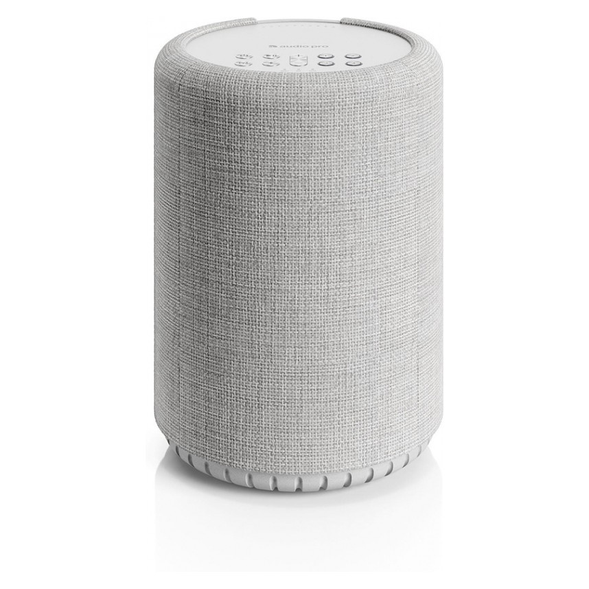 2-pack Audio Pro A10 MKII W, kompaktowy głośnik multiroom z WiFi, jasnoszary