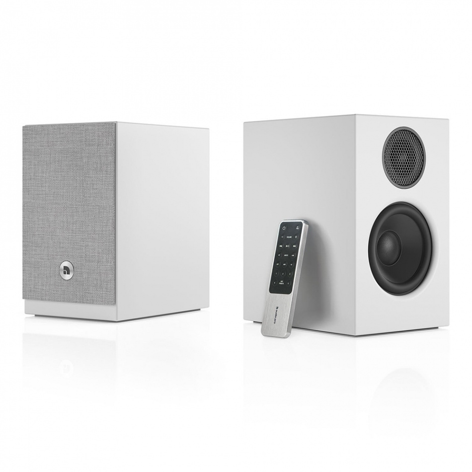 Audio Pro A28 W w białym kolorze z SW-5, aktywny zestaw głośnikowy 2.1