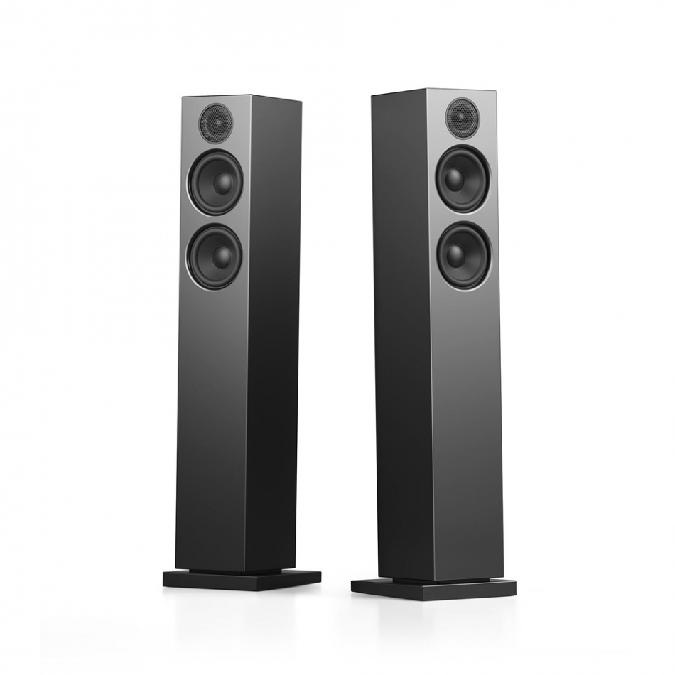 Audio Pro A38 W z zestawem stereo 2.1 SW-10, czarny