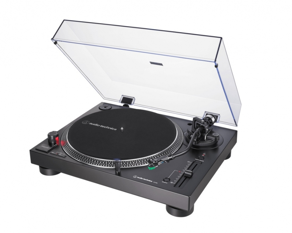 Audio Technica AT-LP120XUSB z zewnętrznym RIAA Fosi Audio Box X5