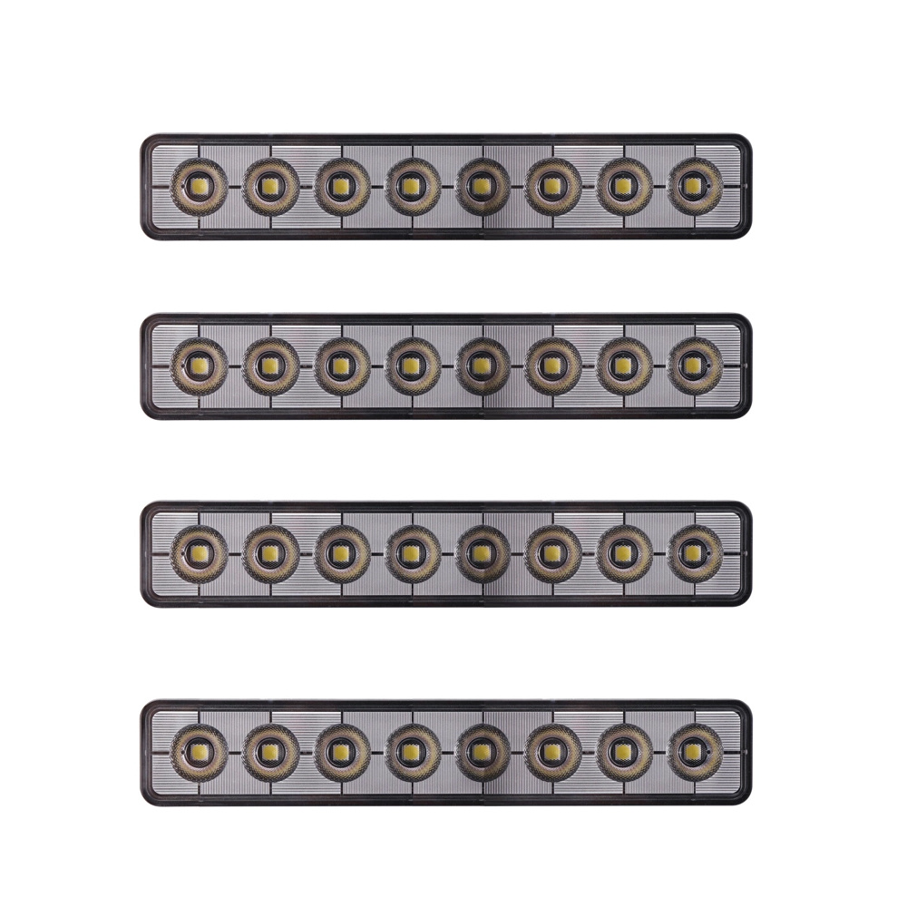 4-pak NIZLED B48RF, kątowe 24.2 cm tylne-/robocze światło, 48W, pakiet świateł roboczych