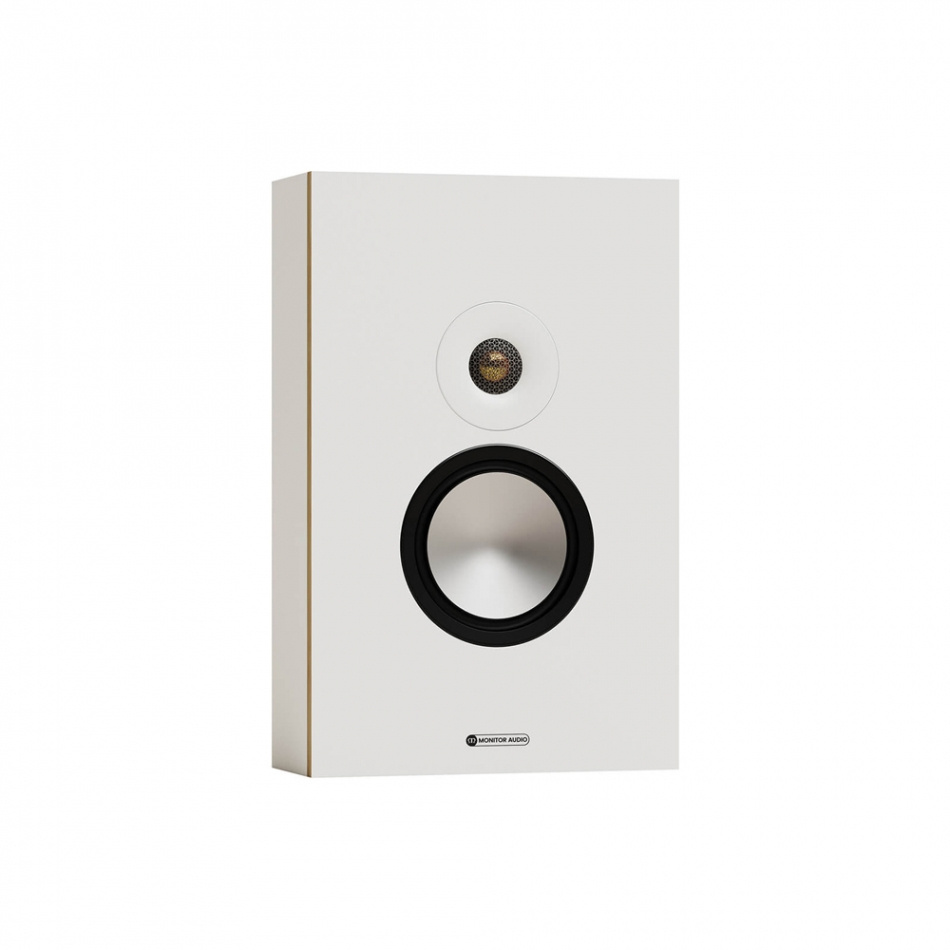 Dayton Audio HTA100 z Monitor Audio Bronze On-Wall 7G w kolorze białym, pakiet stereo