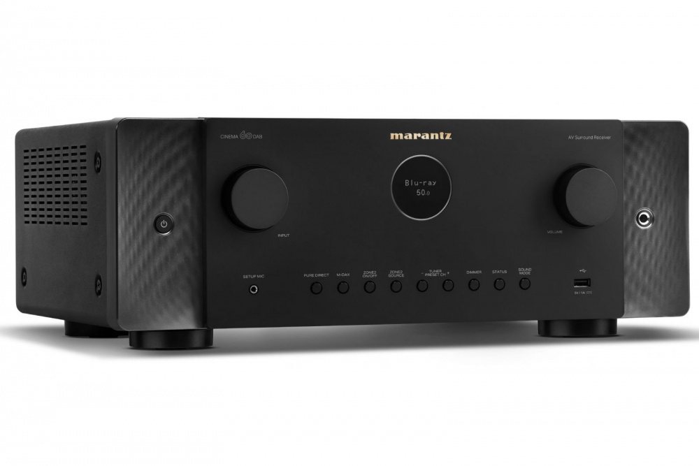 Marantz Cinema 60 i Klipsch Reference R-600F 5.1 pakiet kina domowego, czarny