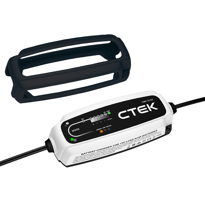 CTEK Ładowarka akumulatora CT5 TIME TO GO z Bumper 60