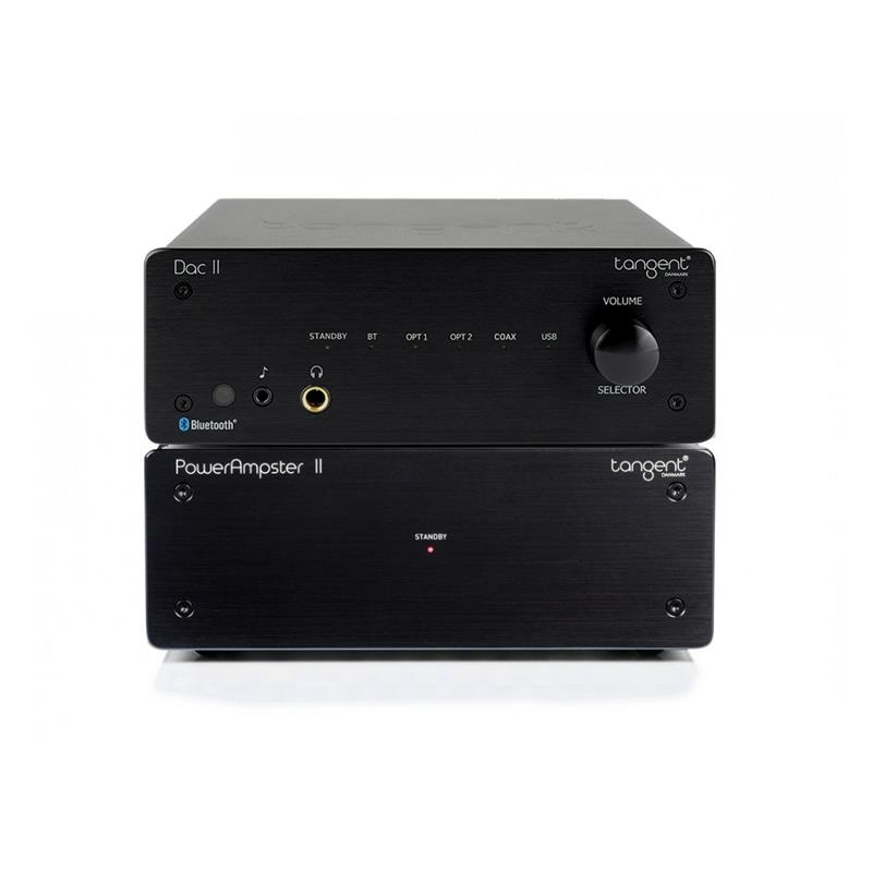 Tangent DAC II z PowerAmpster II, kompaktowy zestaw stereo