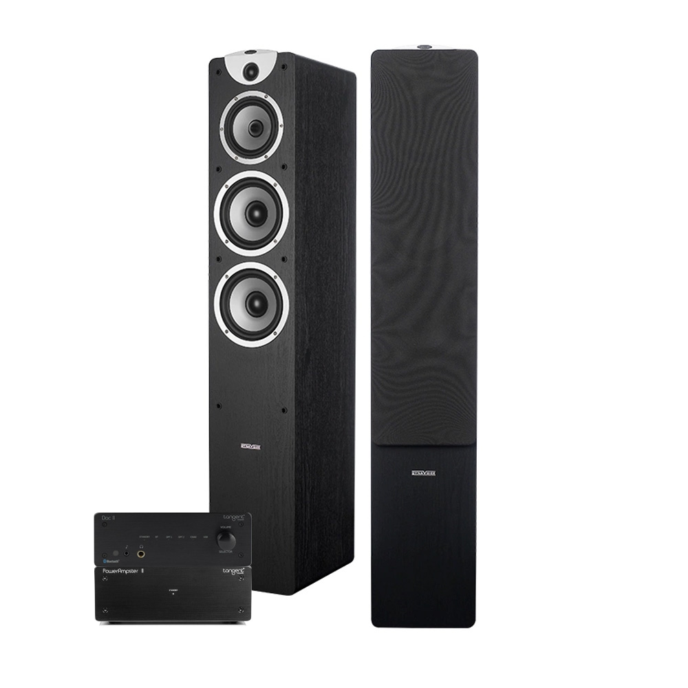 Tangent DAC II i PowerAmpster II z Magic F-7 EX v3, zestaw stereo