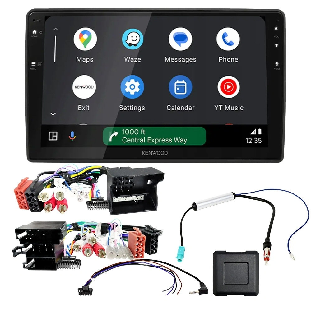 Zestaw car audio Kenwood DMX80AXS do Audi A4 B6/B7 2001-2009