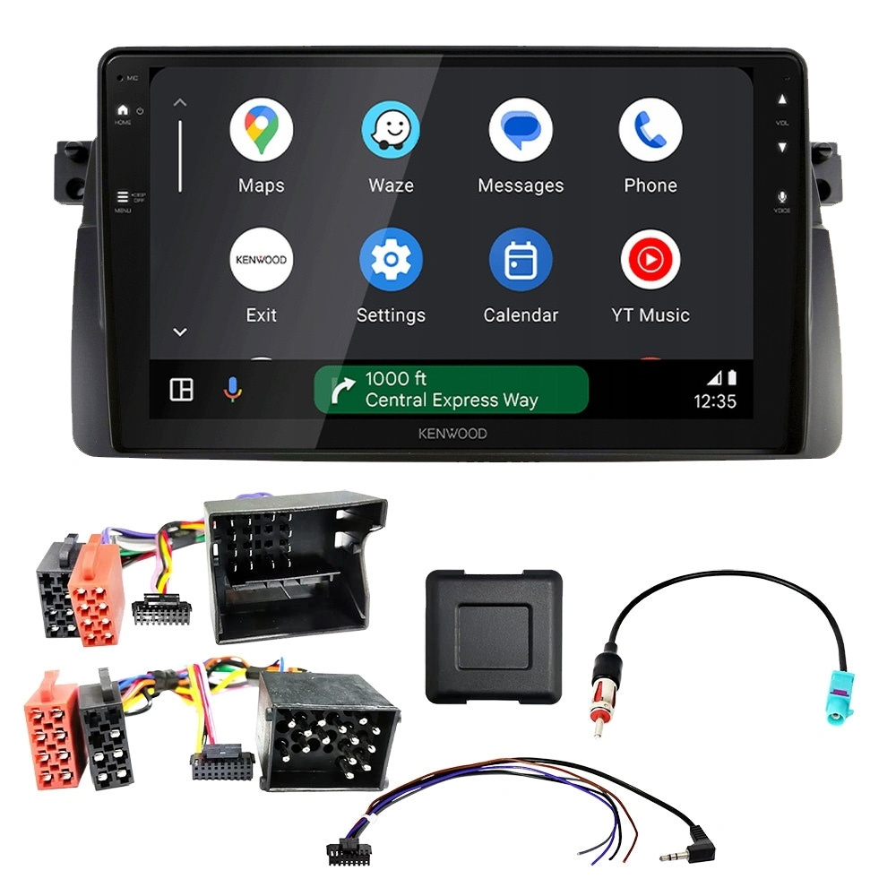 Zestaw car audio Kenwood DMX80AXS do BMW 3-serie E46 1998-2007