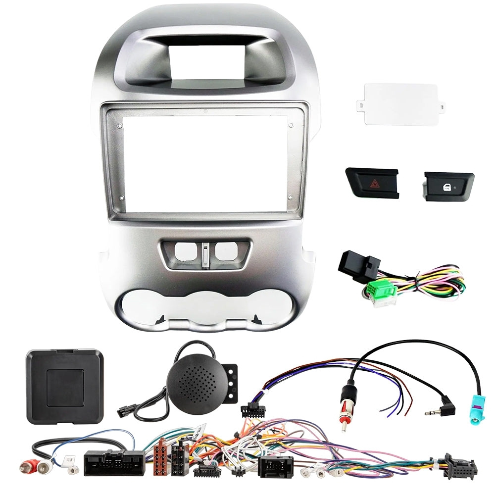 Zestaw car audio Kenwood DMX80AXS do Ford Ranger 2012-2016, silver