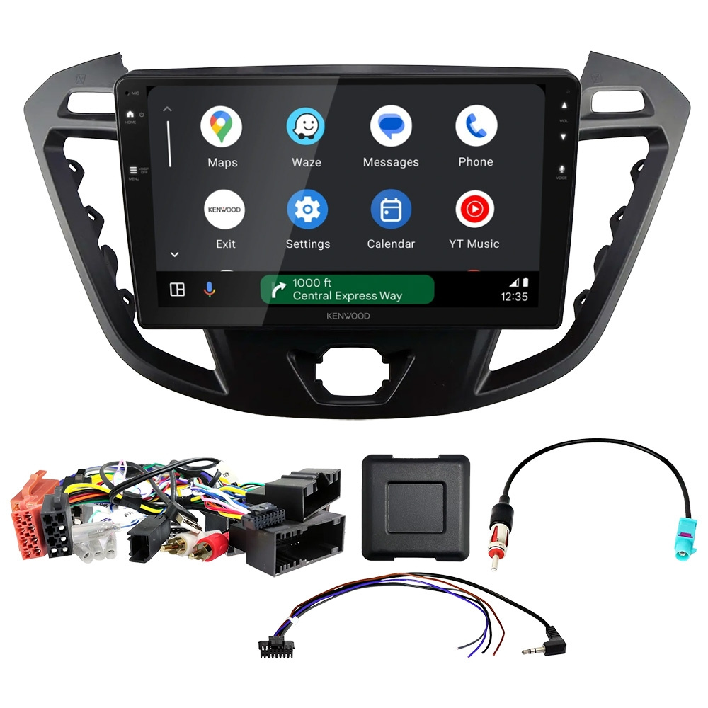 Zestaw car audio Kenwood DMX80AXS do Ford Transit Custom/Tourneo Custom 2012-2018