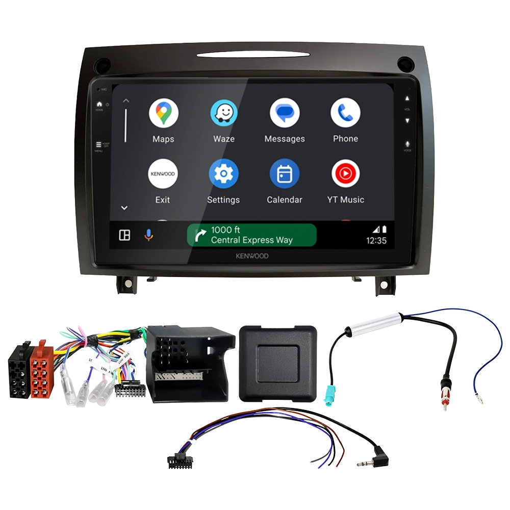 Zestaw car audio Kenwood DMX80AXS do Mercedes SLK R171 2008-2011