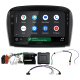 Zestaw car audio Kenwood DMX80AXS do Mercedes SL R230 2006-2012 Zestaw car audio Kenwood DMX80AXS do Mercedes SL R230 2006-2012