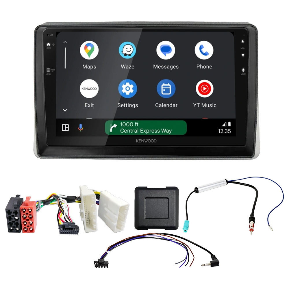 Zestaw car audio Kenwood DMX80AXS do Renault Master, Opel Movano, Nissan NV400 och Interstar