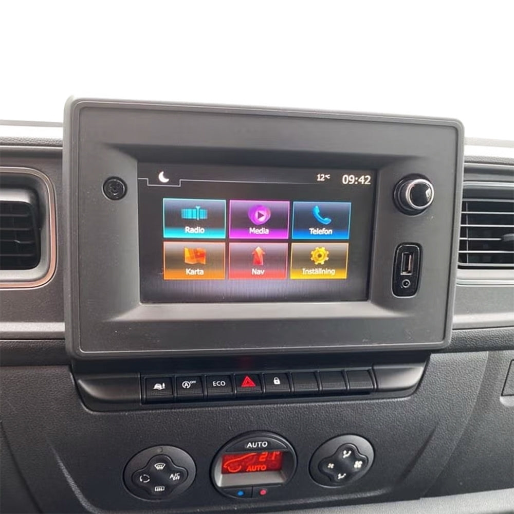 Zestaw car audio Kenwood DMX80AXS do Renault Master, Opel Movano, Nissan NV400 och Interstar
