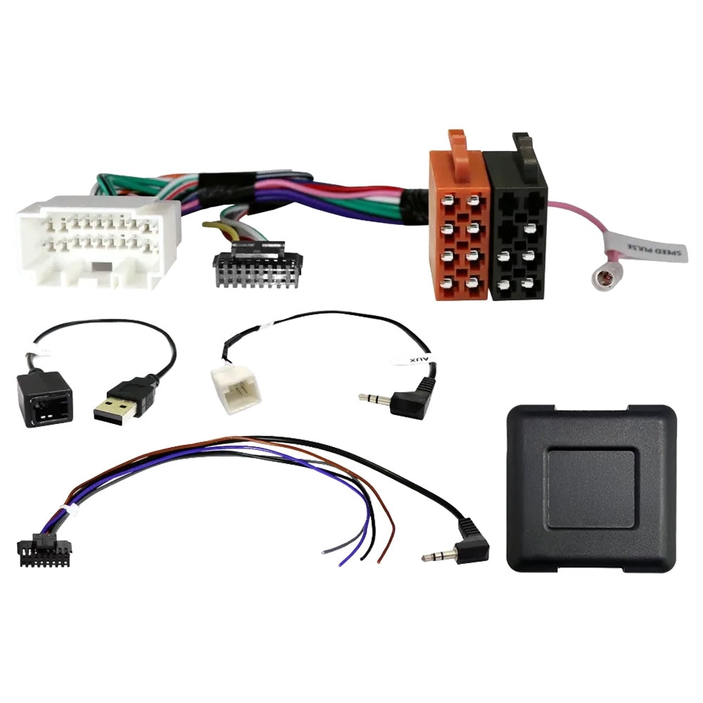 Zestaw car audio Kenwood DMX80AXS do Suzuki Swift 2017-2024, matt svart