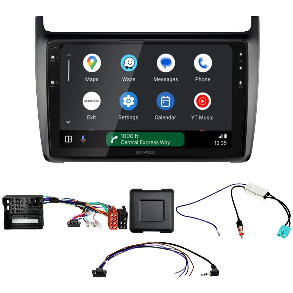 Zestaw car audio Kenwood DMX80AXS do Volkswagen Polo 2010-2017