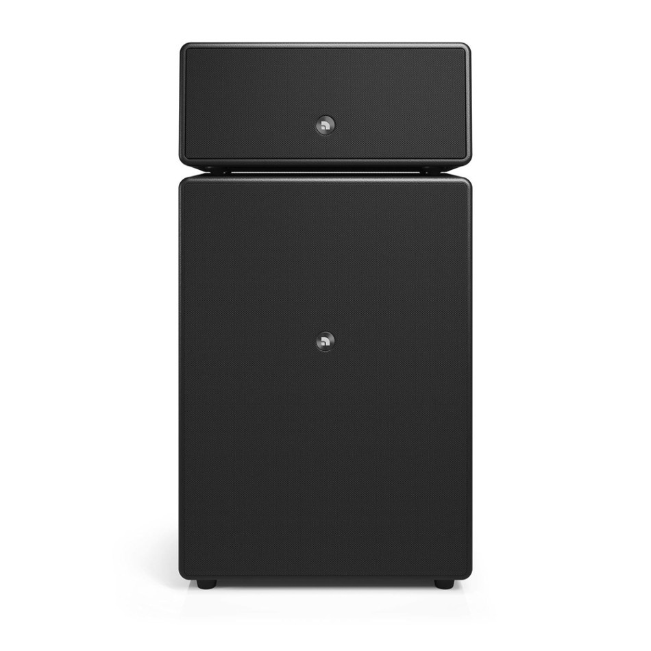 2-pack Audio Pro Drumfire II W głośniki Wi-Fi z Google Cast i AirPlay 2, czarne