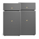 2-pack Audio Pro Drumfire II W głośniki Wi-Fi z Google Cast i AirPlay 2, szare 2-pack Audio Pro Drumfire II W głośniki Wi-Fi z Google Cast i AirPlay 2, szare