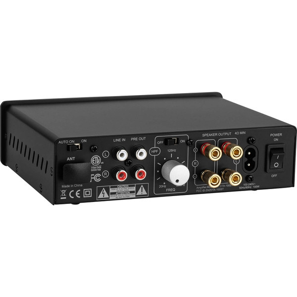 Zestaw multiroom Dayton Audio DTA-100ST z przełącznikiem i 2 parami System One IC620