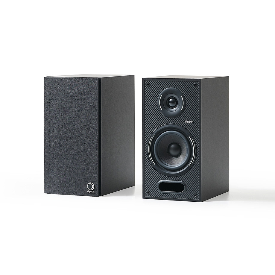 Dayton Audio DTA-PRO z Elipson Horus 6B w czarnym kolorze, zestaw stereo 2.0
