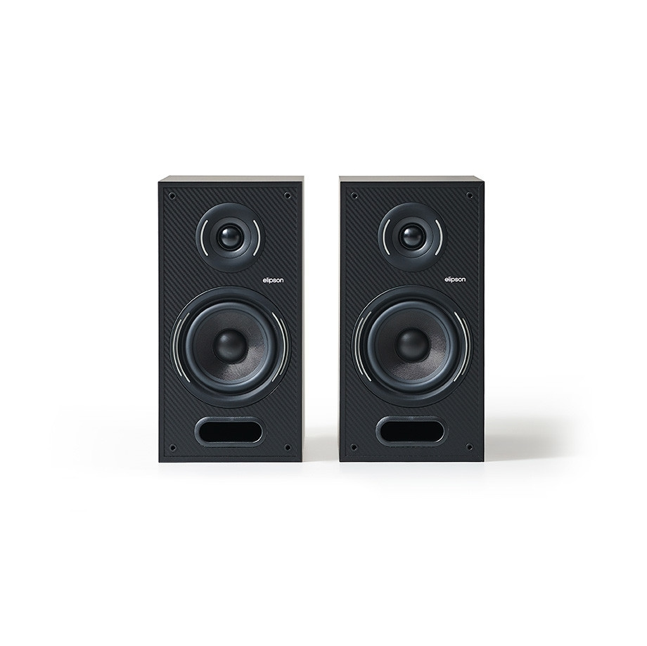 Dayton Audio DTA-PRO z Elipson Horus 6B w czarnym kolorze, zestaw stereo 2.0