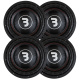 4-pack Bass Habit Elite 2 E2300D2, 12-calowe przetworniki basowe 4-pack Bass Habit Elite 2 E2300D2, 12-calowe przetworniki basowe