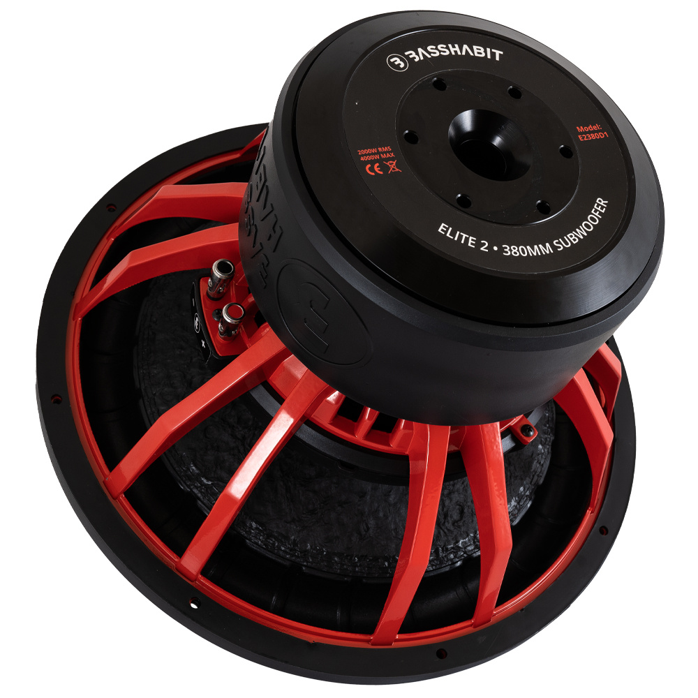 2-pack Bass Habit Elite 2 E2380D1 i SPL ELITE 5100.1DF, zestaw basowy