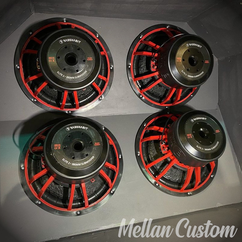 4-pack Bass Habit E2380D1 i SE8000.1D2, brutalny zestaw basowy