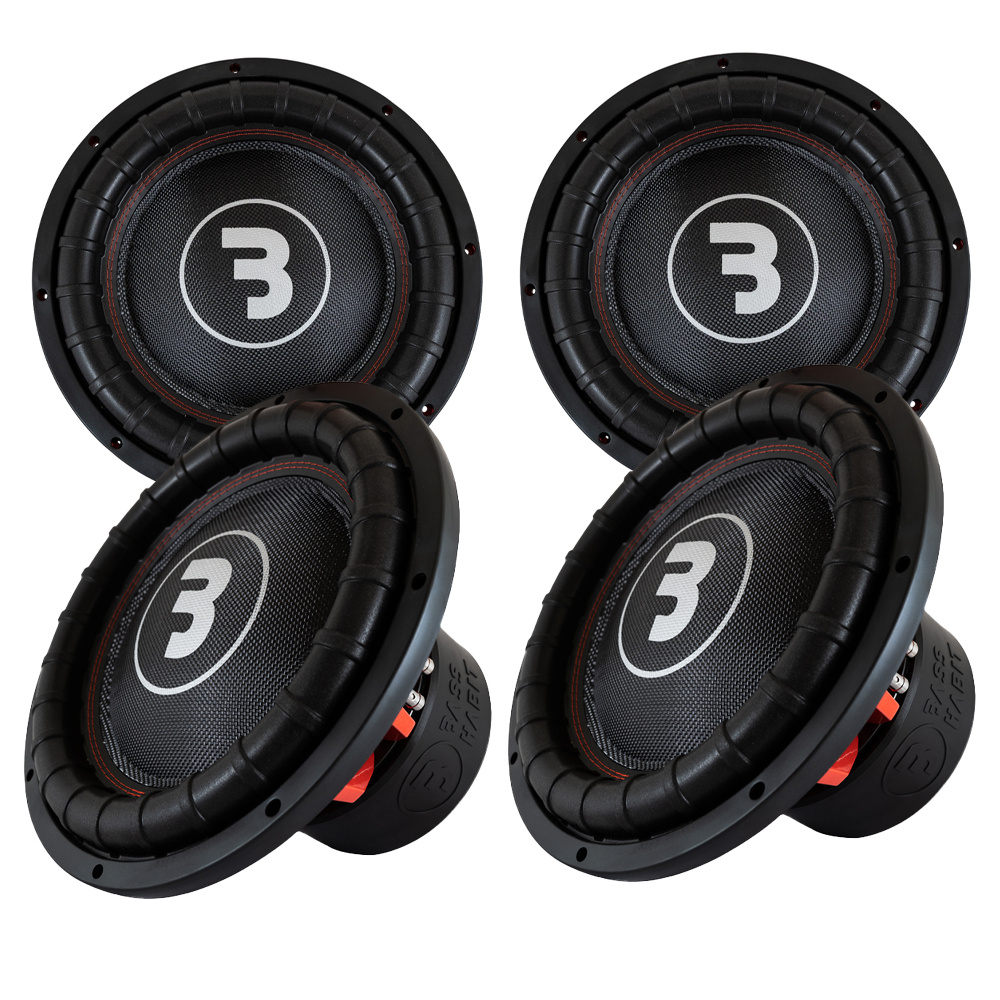 4-pack Bass Habit Elite 2 E2380D1, 15-calowe przetworniki basowe
