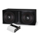 Bass Habit E300D1 w obudowie bass-reflex z SP21001FR, pakiet basowy 2x12 Bass Habit E300D1 w obudowie bass-reflex z SP21001FR, pakiet basowy 2x12