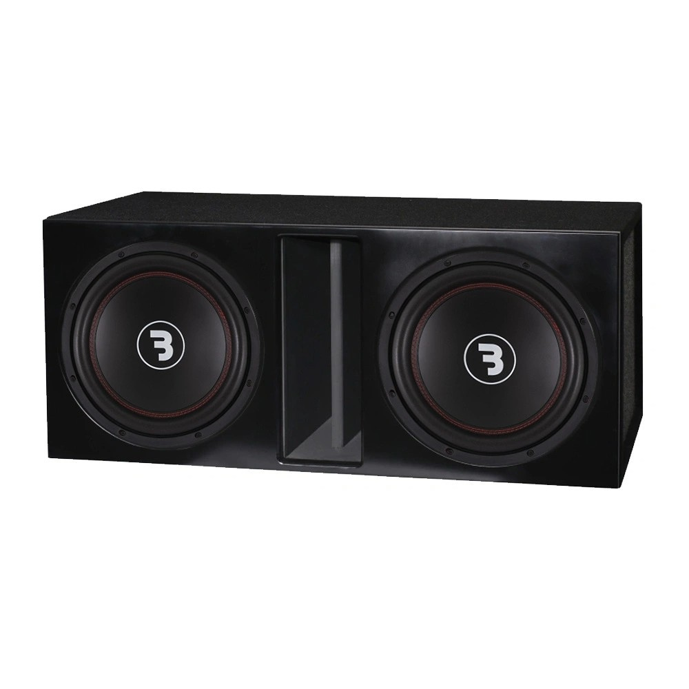 Bass Habit E300D1 w obudowie bass-reflex z SP21001FR, pakiet basowy 2x12