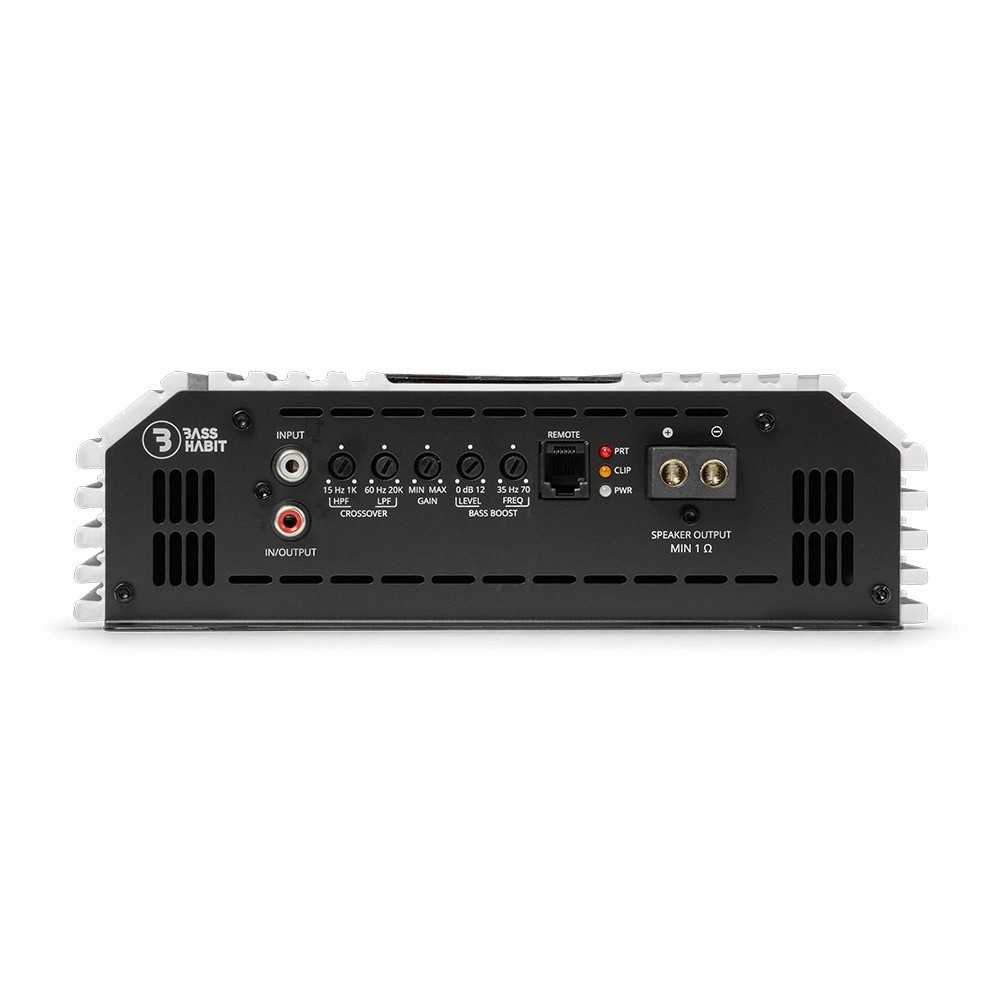 Bass Habit E300D1 w obudowie bass-reflex z SP21001FR, pakiet basowy 2x12