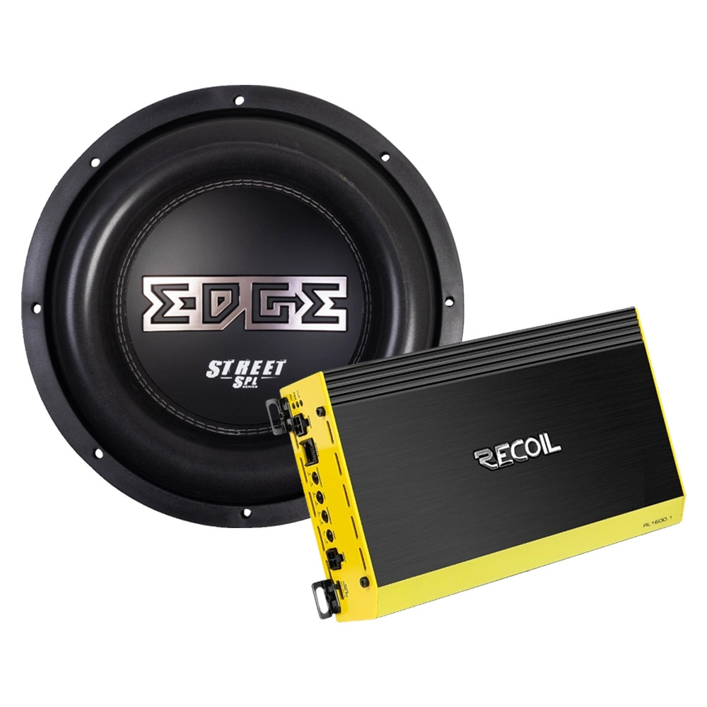 EDGE EDP122SPL-E3 z Recoil RL1600.1, zestaw basowy 1x12