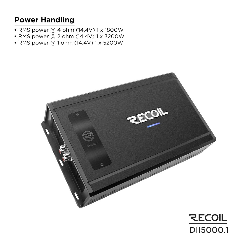 2-pakiet DS18 EXL-XX15.4DHE z Recoil DII 5000.1, zestaw basowy 2x15