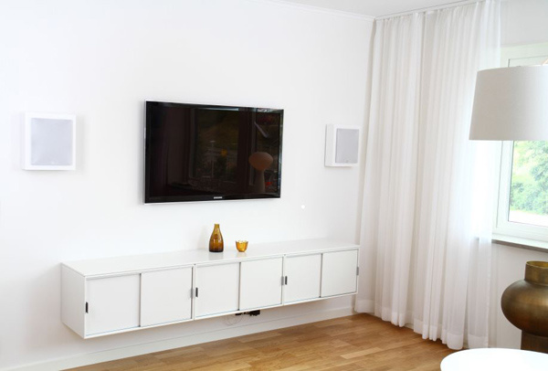 System One A50BT & 2-pack DLS Flatbox Slim Mini, zestaw stereo