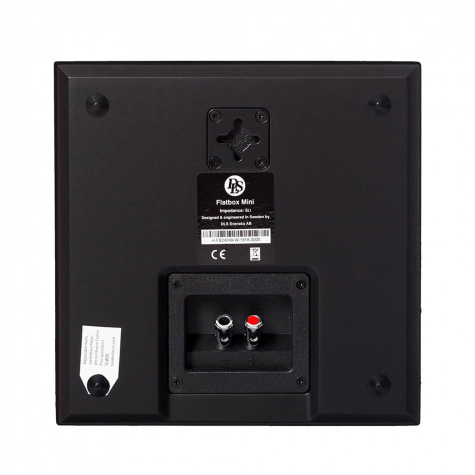 DLS Flatbox Mini On-Wall zestaw głośników 5.0, czarny
