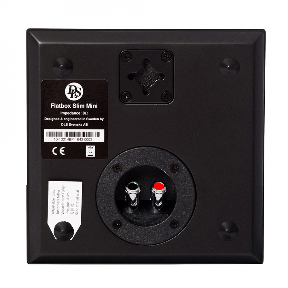 DLS Flatbox Mini On-Wall zestaw głośników 5.0, czarny