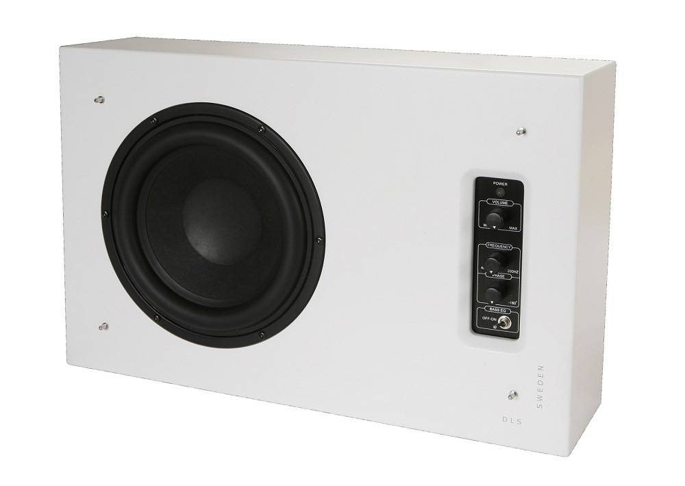 2-pack DLS Flatbox XXL & Flatsub 8.2 zestaw głośników 2.1, biały