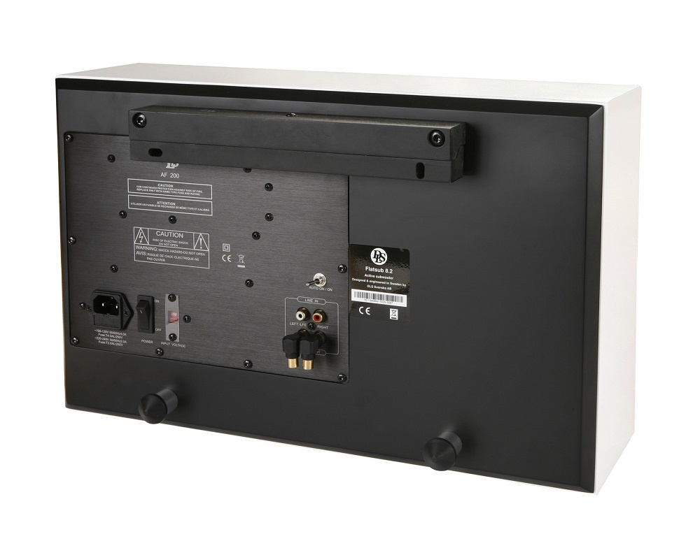 2-pack DLS Flatbox XXL & Flatsub 8.2 zestaw głośników 2.1, biały