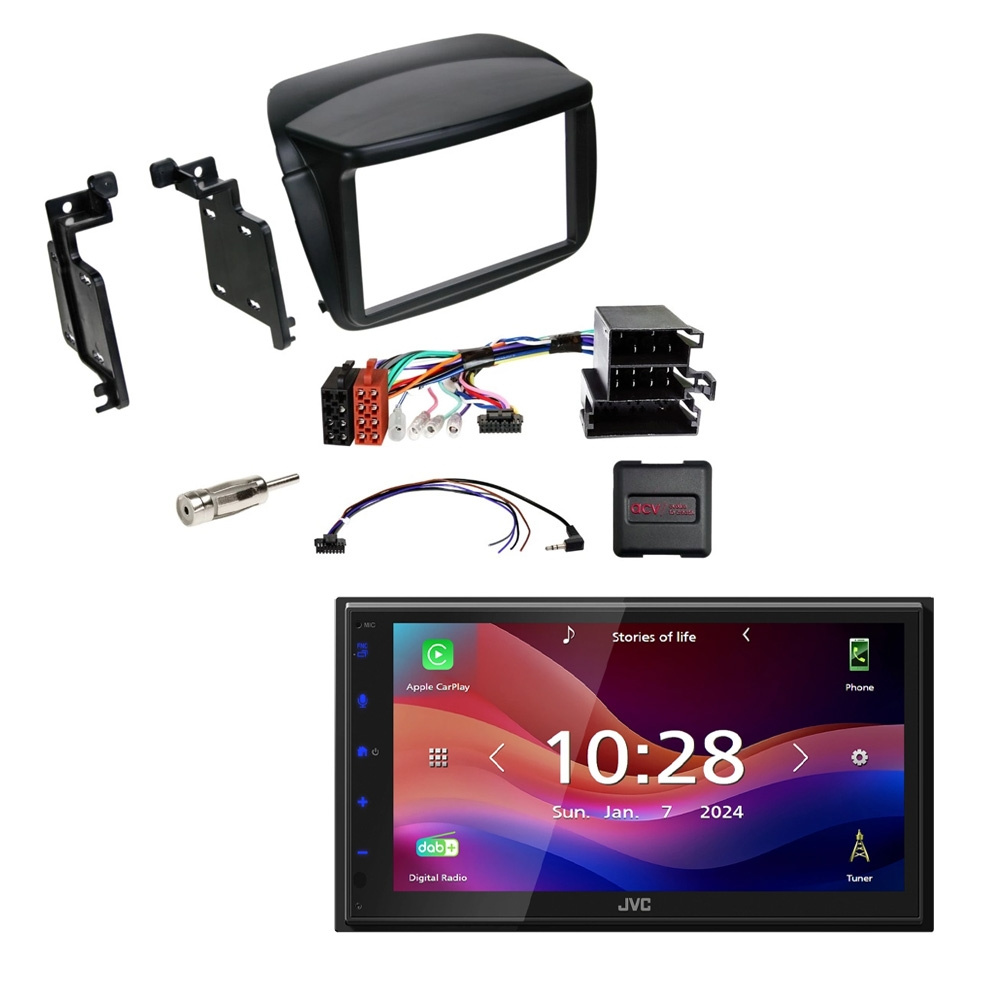JVC KW-M695DBW zestaw audio samochodowego do Fiat Doblo/Opel Combo D