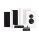 Dynavoice CA802BT, SC4B & 2 pary matowobiałych DLS Flatbox Midi Dynavoice CA802BT, SC4B & 2 pary matowobiałych DLS Flatbox Midi