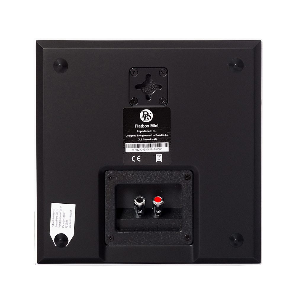 System One A50BT, SC4B & 2 pary matowobiałych DLS Flatbox Mini
