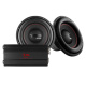 2-pak DS18 GEN-XX12.4DHE z Bass Habit RA3600W, zestaw basowy 2x12 2-pak DS18 GEN-XX12.4DHE z Bass Habit RA3600W, zestaw basowy 2x12