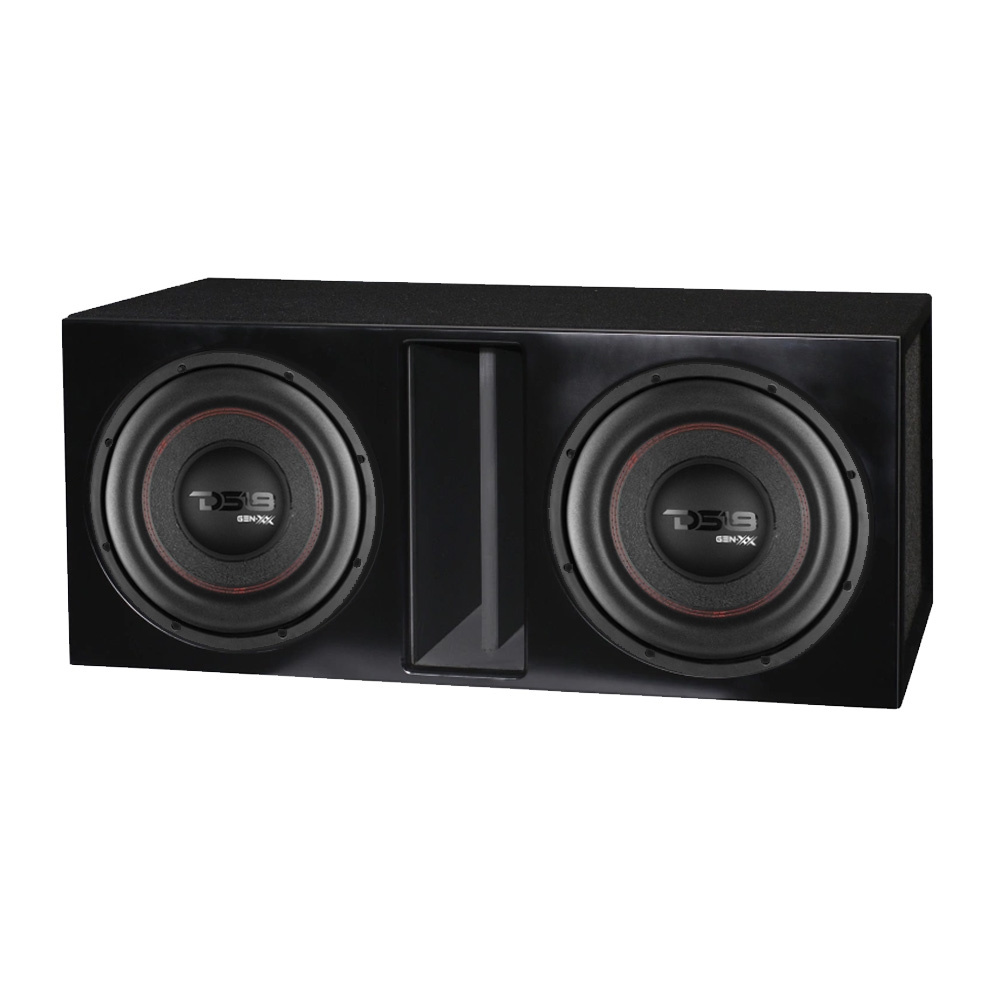 2-pak DS18 GEN-XX12.4DHE w wentylowanej obudowie basowej