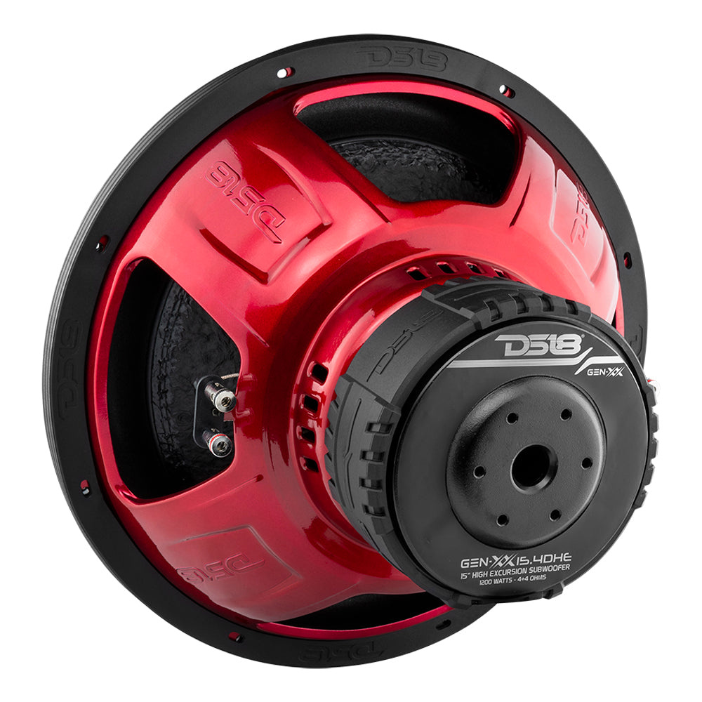 2-pak DS18 GEN-XX15.4DHE, 15-calowy głośnik basowy