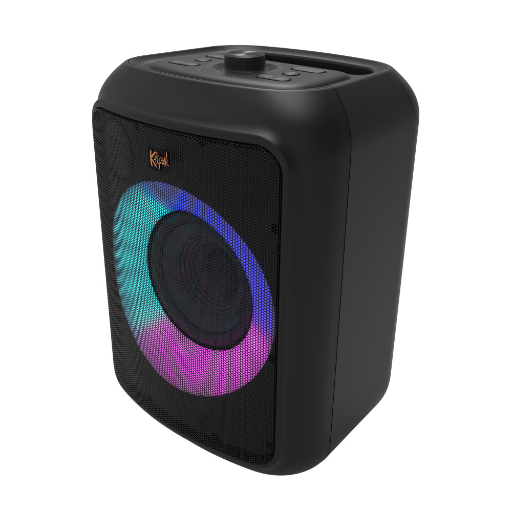 2-pak Klipsch Gig XL, przenośny głośnik imprezowy z mikrofonem i Bluetooth
