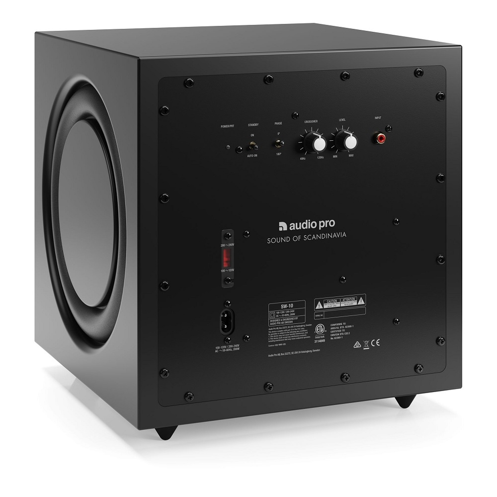 Onkyo GX-30ARC z aktywnym zestawem głośnikowym Audio Pro SW-10 2.1, czarny