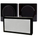 DLS Flatbox D-One i Flatsub Stereo One 2.1, On-Wall czarny pianowy DLS Flatbox D-One i Flatsub Stereo One 2.1, On-Wall czarny pianowy
