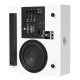 Pakiet głośników DLS Flatbox Mini On-Wall 2.1, biały Pakiet głośników DLS Flatbox Mini On-Wall 2.1, biały